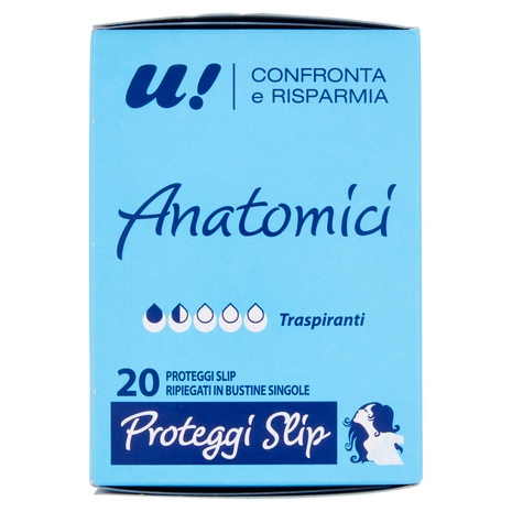 20 Proteggi Slip Anatomici U! Confronta e Risparmia